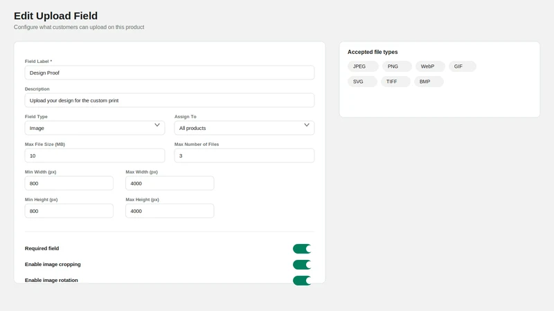 Filedrop File Upload App