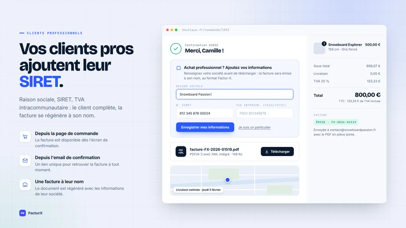 FacturX: Invoice Order Printer
