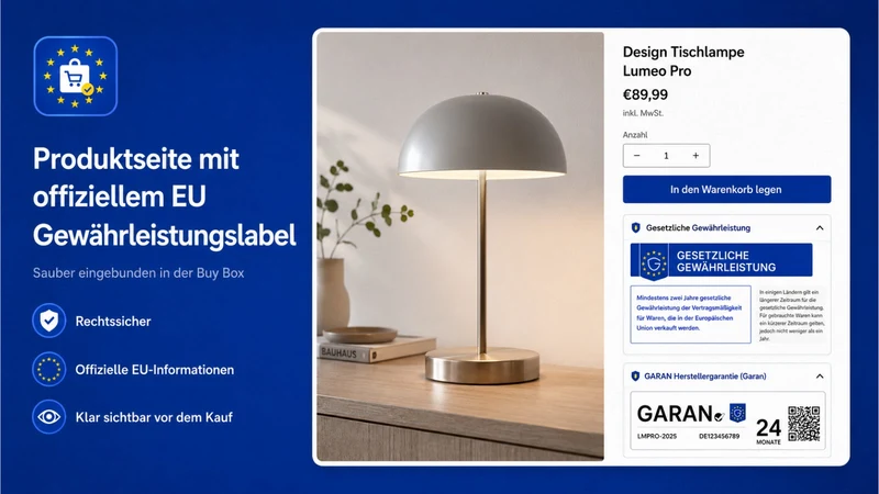 EU Warranty & GARAN Label