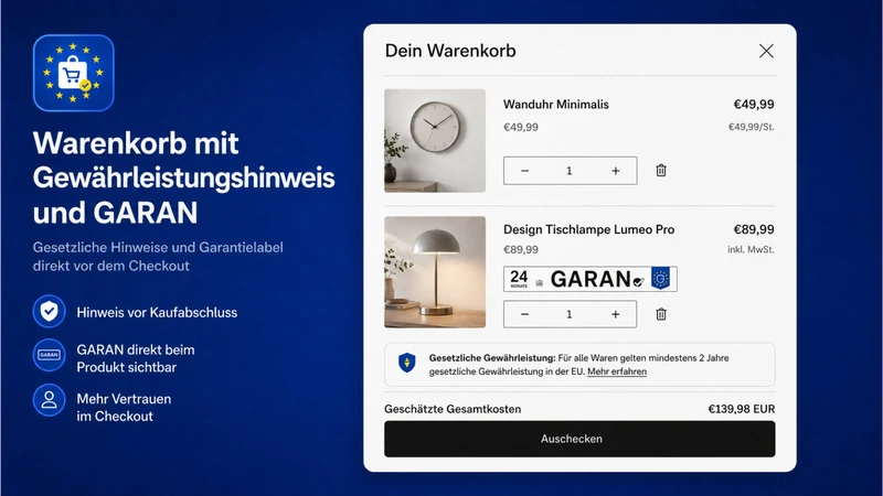 EU Warranty & GARAN Label