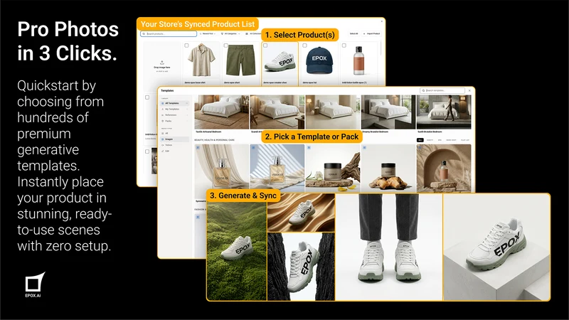 Epox AI Product Photo & Video