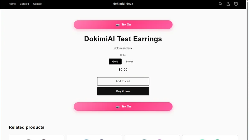 DokimiAI Virtual Try‑On