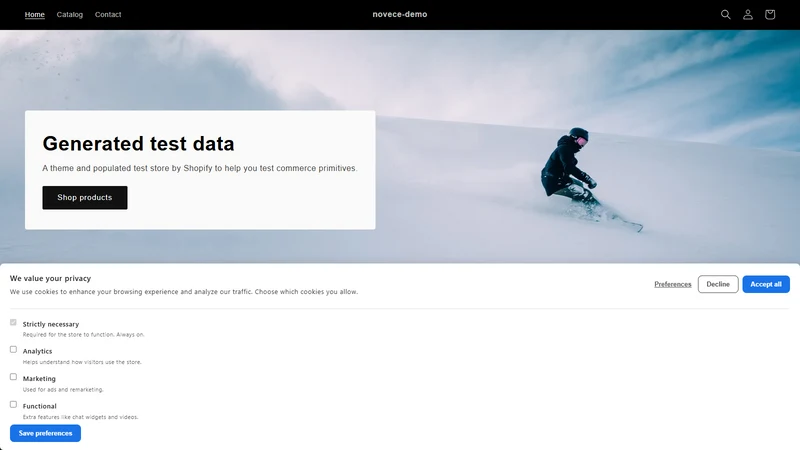 Novece ‑ GDPR Cookie Consent