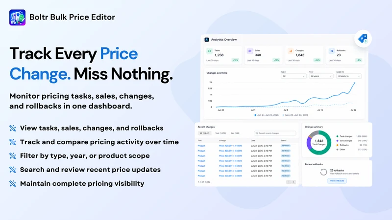Boltr Bulk Price Editor
