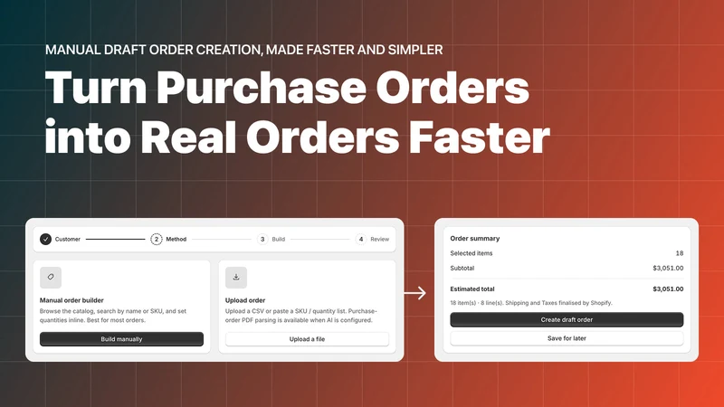 Bhavi Quick B2B Order Builder