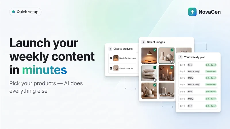 NovaGen: AI Social Auto Post