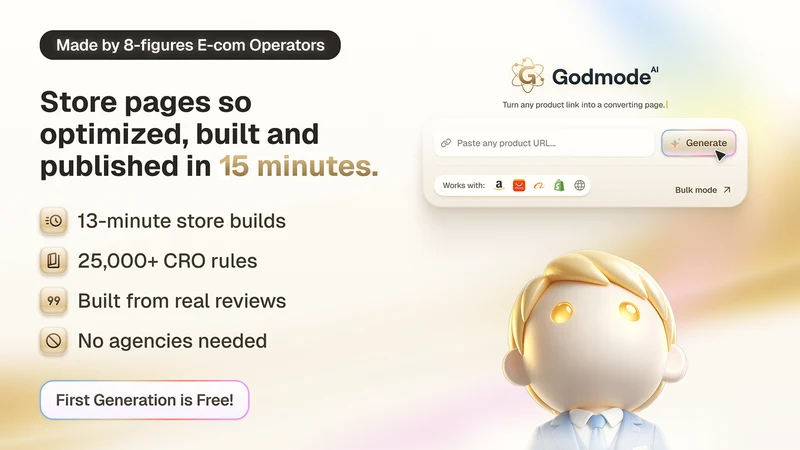 GodMode AI ‑ Pages That Sell