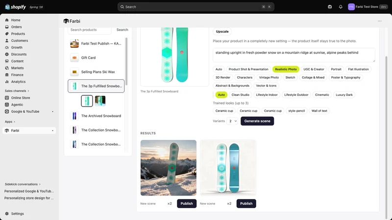 Farbi — AI Product Images