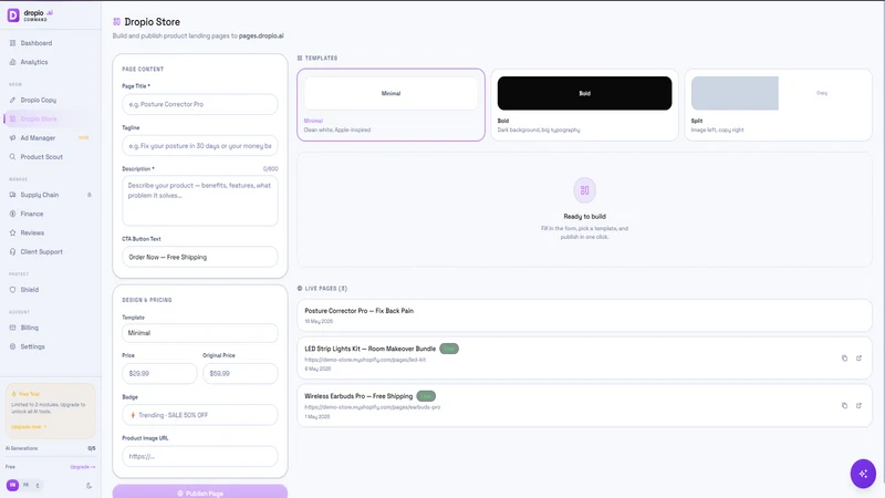 Dropio AI