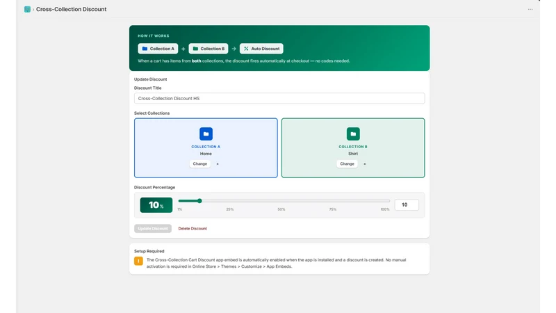 TRoo Collection Based Discount