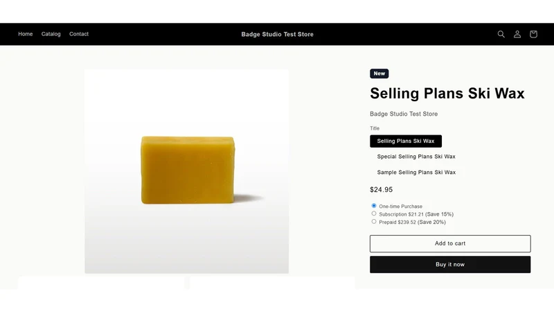 Badge Studio – Product Badges