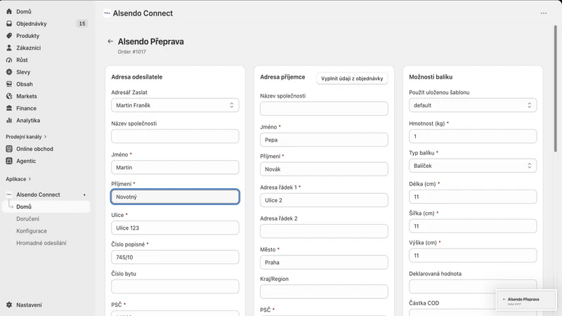 Alsendo Connect