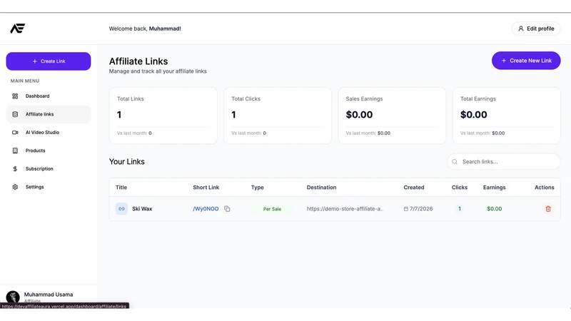 Affiliate Aura