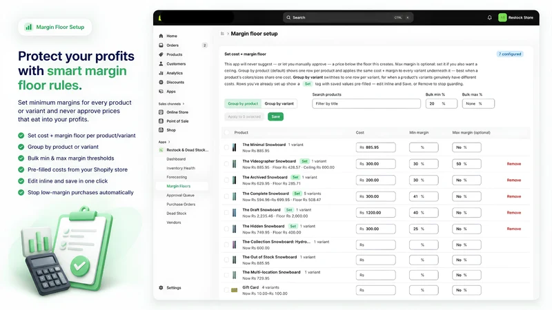 PricePilot‑Smart Stock and PO