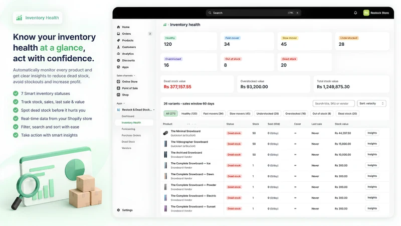 PricePilot‑Smart Stock and PO