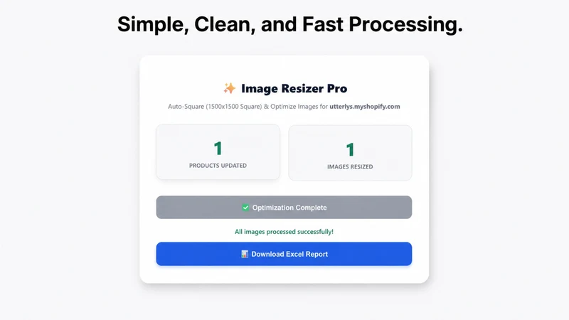 NXTGEN: Product Image Resizer