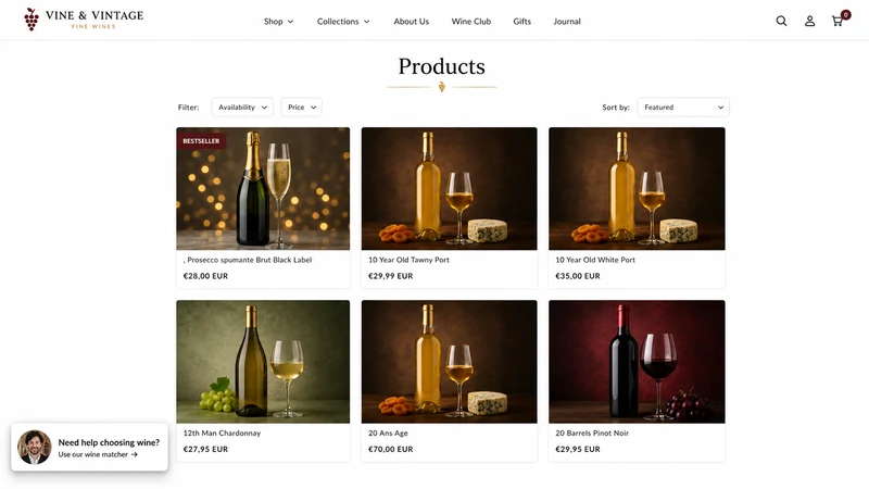 My Next Wine ‑ Wine Finder