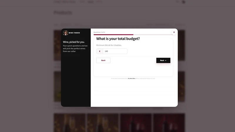 My Next Wine ‑ Wine Finder