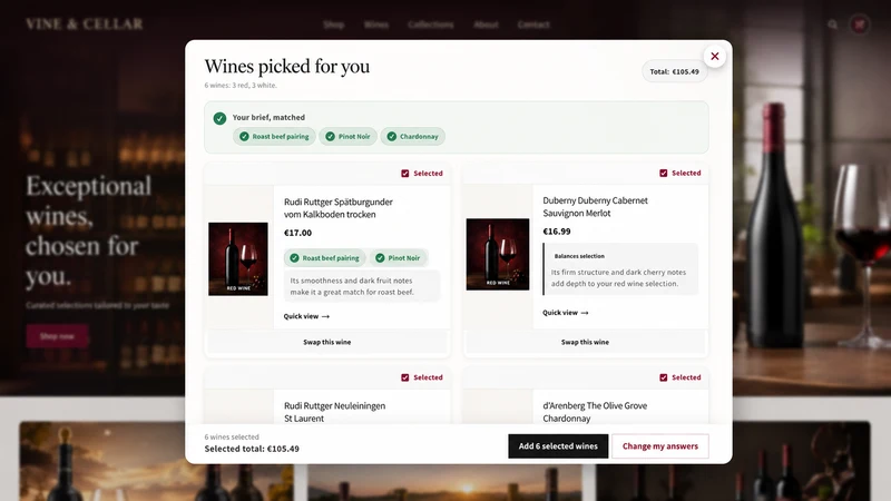 My Next Wine ‑ Wine Finder
