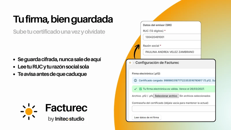 Facturec: Facturación SRI