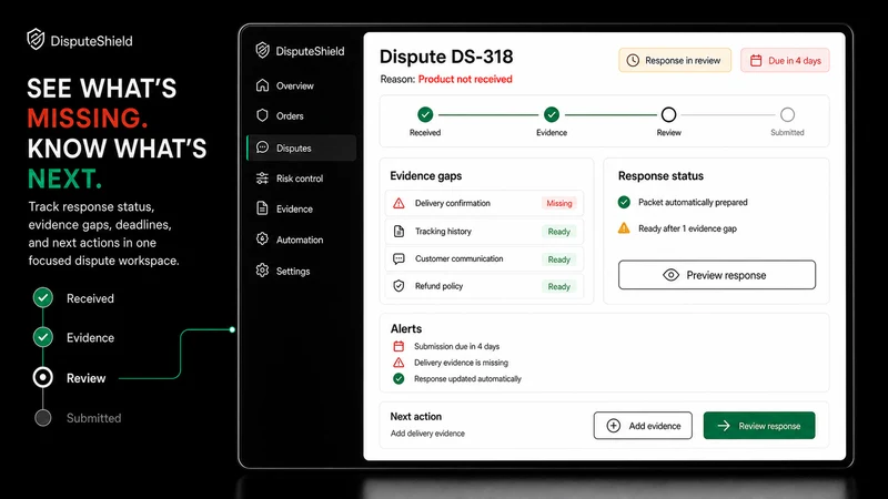 DisputeShield Fraud Prevention