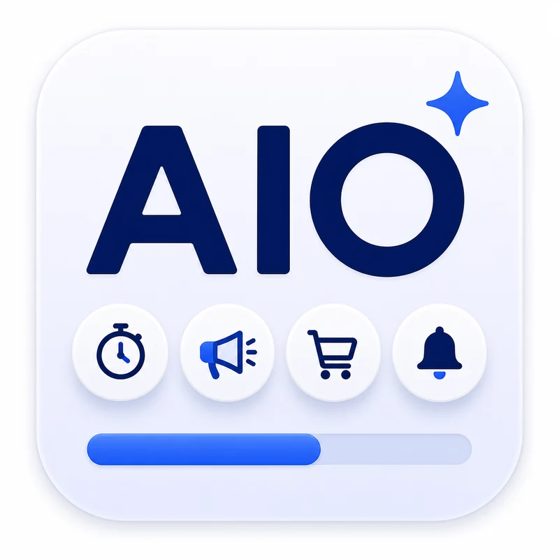 AIO Free shipping bar 8+Apps