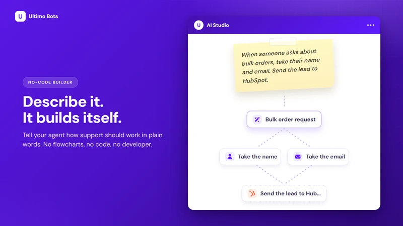 Ultimo: AI Agent & Live Chat