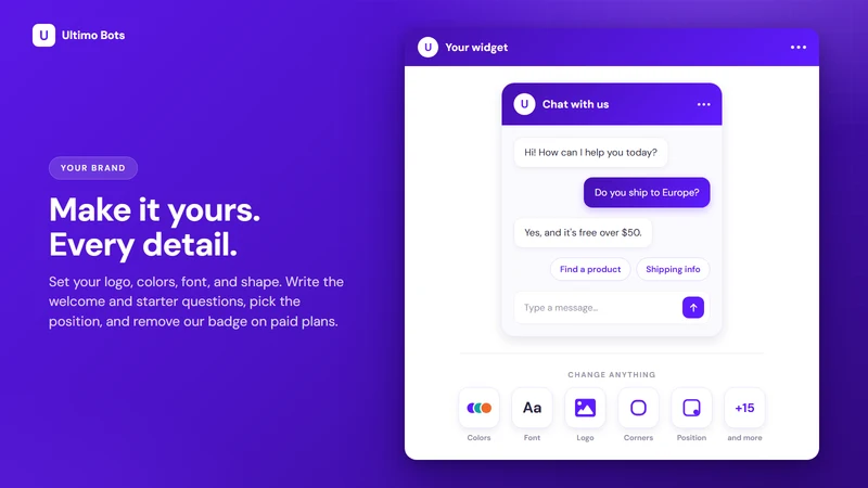 Ultimo: AI Agent & Live Chat