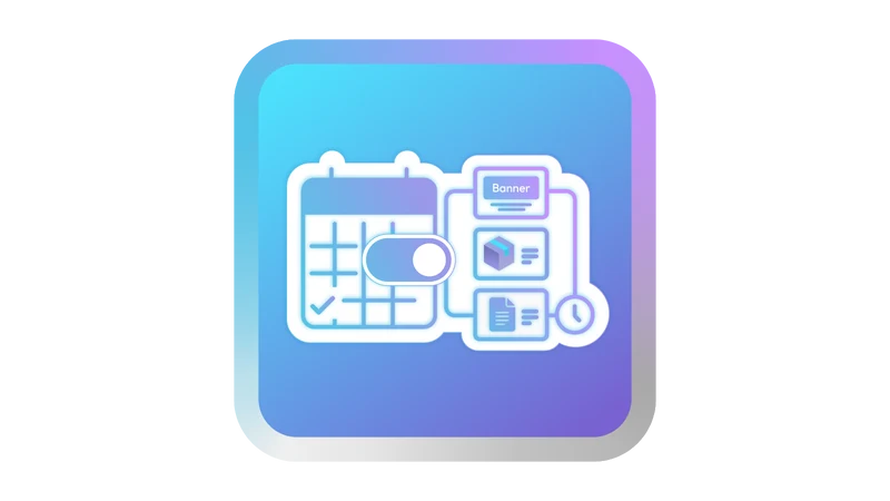 Scheduled Sections by TYBO
