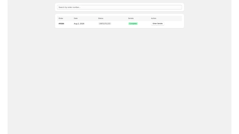 TrackJoy: Serial Tracking