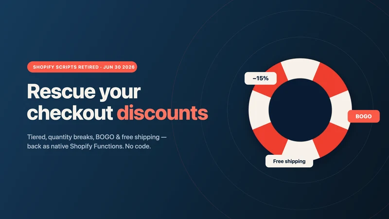 Scripts Rescue: Discount Logic