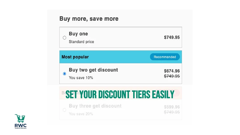 RWC: Volume Discount App