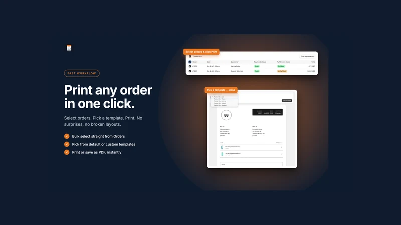 PackSlips: Invoice Generator
