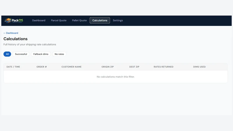 PackOS Checkout