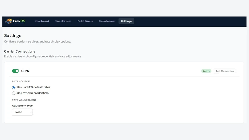 PackOS Checkout