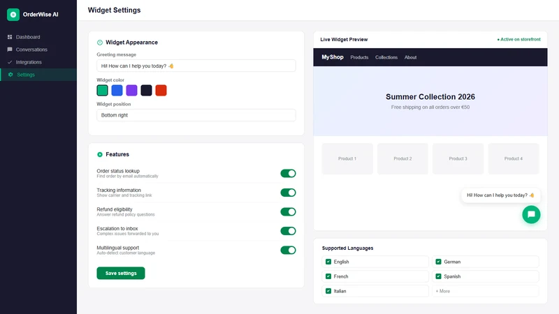 OrderWise AI
