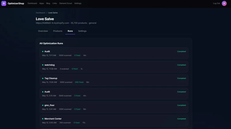 OptimizerShop