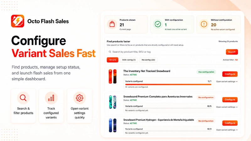 Octo Flash Sales