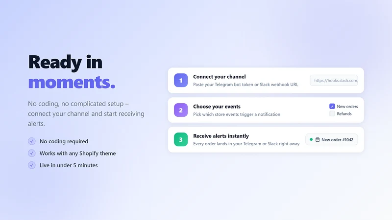 Notifio: Slack & Telegram