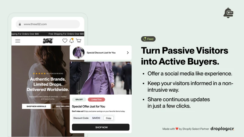ShopBuzz ‑ Smart Notifications