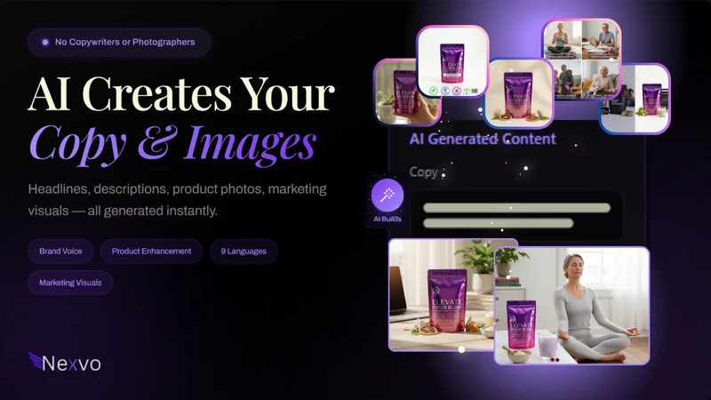 Nexvo AI Store Builder