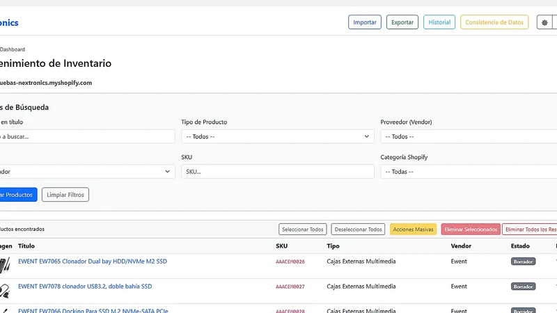 Nextronics Inventory Manager