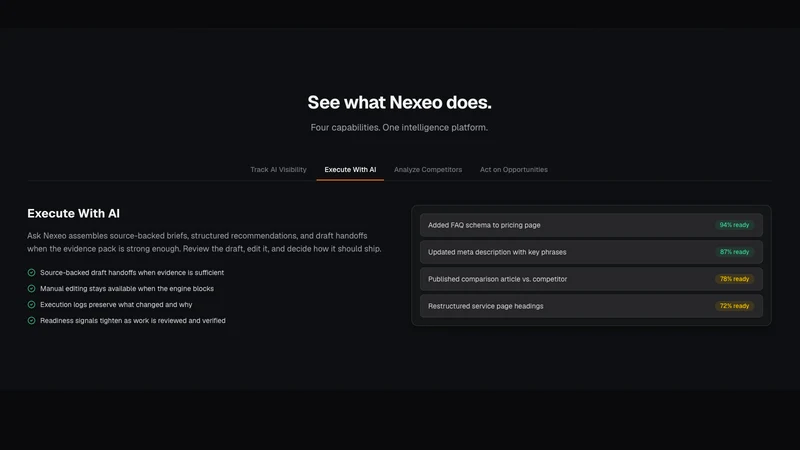 Nexeo: Get Cited by AI