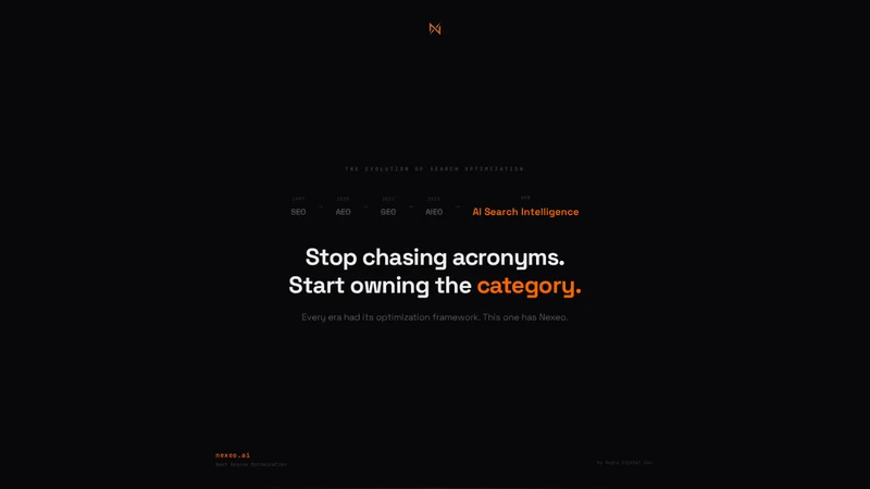 Nexeo: Get Cited by AI