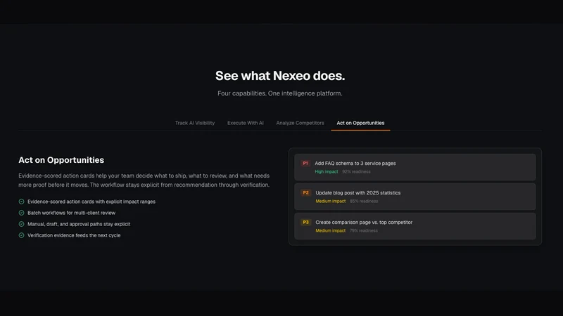 Nexeo: Get Cited by AI