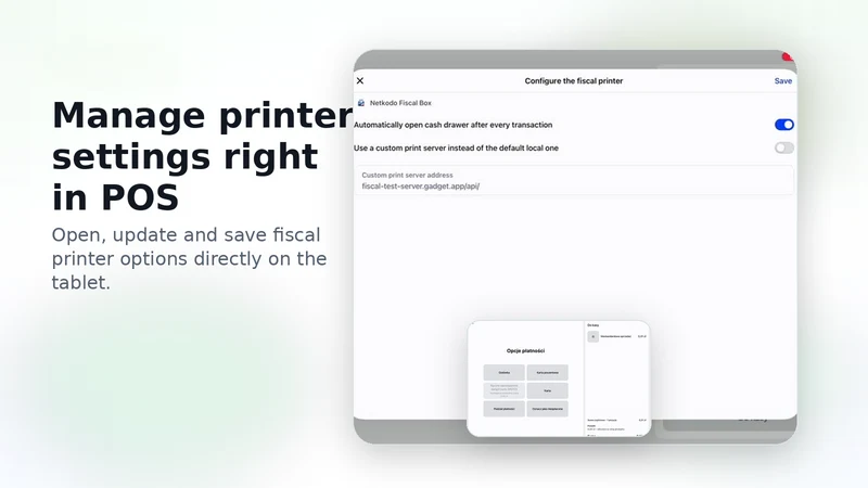Netkodo Fiscal Gateway