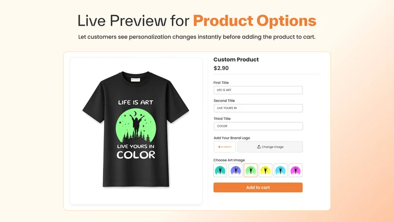 DORO Product Personalizer