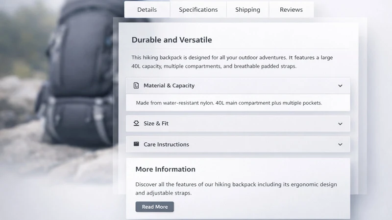 Product Description Layout Pro