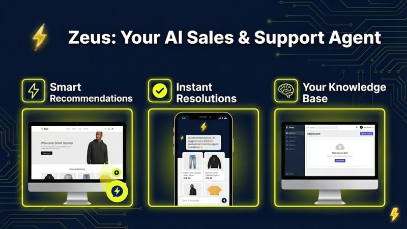 Zeus ‑ Gemini AI Sales bot