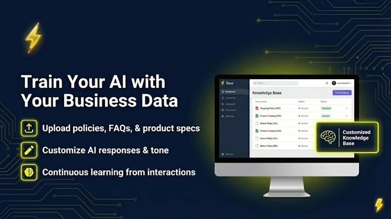Zeus ‑ Gemini AI Sales bot